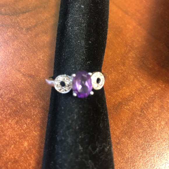 Jewelry - Amethyst Sterling Silver Ring